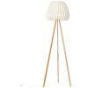 Brilliant Inna Floor Lamp Light wood, white, 1-light source