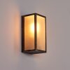 Hakkas Outdoor Wall Light brown, gold, 1-light source