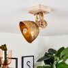 Orny Ceiling Light bronze, Light wood, 1-light source