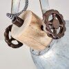 Orny Ceiling Light Light wood, silver, 1-light source