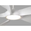 Faro Barcelona Cocos ceiling fan LED white, 1-light source, Remote control