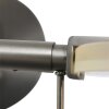 Steinhauer Turound Wall Light LED stainless steel, 1-light source