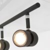 Steinhauer Natasja Ceiling Light LED black, 6-light sources