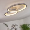 Baiyin Ceiling Light LED chrome, 1-light source