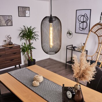 Jacinta Pendant Light black, 1-light source