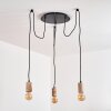 Vasanello Pendant Light black, 3-light sources