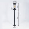 Riola path light anthracite, 1-light source