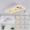 Minichu Ceiling Light LED black, white, 1-light source, Remote control