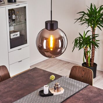 Cumuato Pendant Light black, 1-light source