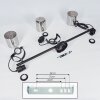 Quieri Ceiling Light black, 3-light sources