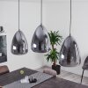 Francisco Pendant Light Oxidised Silver, 3-light sources