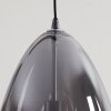 Francisco Pendant Light Oxidised Silver, 3-light sources