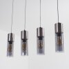 Dulcita Pendant Light matt nickel, 4-light sources