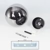 Cumuato Ceiling Light black, 1-light source