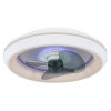 Globo JOEY ceiling fan LED white, 1-light source, Remote control