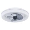 Globo JOEY ceiling fan LED white, 1-light source, Remote control