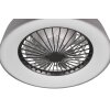 Reality Farsund ceiling fan LED grey, 1-light source, Remote control