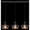 Globo ULLEU Pendant Light black, 3-light sources