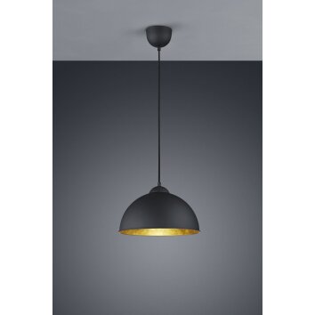 Reality JIMMY Pendant Light black, 1-light source
