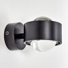 Sapri Wall Light black, 1-light source