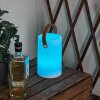 Tacuala Table lamp LED brown, white, 1-light source, Colour changer