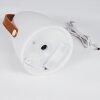 Guari Table lamp LED brown, white, 1-light source, Colour changer