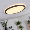 Boyero Ceiling Light LED black, 1-light source