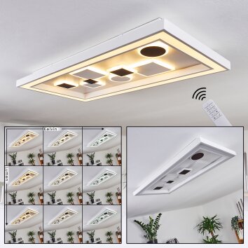 Minichu Ceiling Light LED white, 1-light source, Remote control