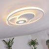 Panchita Ceiling Light LED white, 1-light source, Remote control