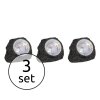 Globo SOLAR stone light set LED grey, 3-light sources