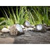 Globo SOLAR stone light set LED grey, 3-light sources