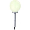 Globo SOLAR solar light LED silver, 4-light sources