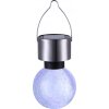 Globo solar light LED stainless steel, 1-light source, Colour changer