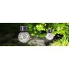 Globo solar light LED stainless steel, 1-light source