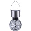 Globo solar light LED stainless steel, 1-light source