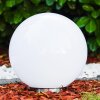 Solar globe light LED stainless steel, 2-light sources