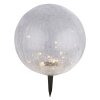 Globo SOLAR globe light LED black, 30-light sources