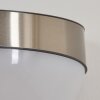 PORI outdoor wall light LED chrome, 1-light source, Motion sensor