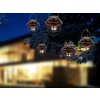 Globo Set of 16 solar lights LED clear, 1-light source