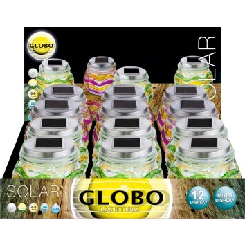 Globo MOSAIK Set of 12 Solar Lights LED, 1-light source