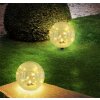 Globo FROST Solar Light LED black, 15-light sources