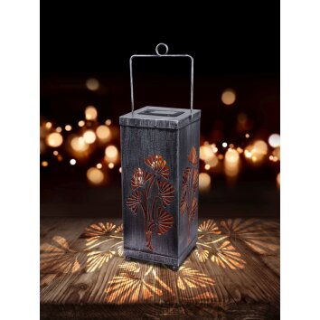 Globo REX Solar Light LED silver, 1-light source