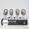 Solar light set Tian LED silver, 1-light source