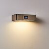 Outdoor Wall Light Attu LED matt nickel, 1-light source, Motion sensor