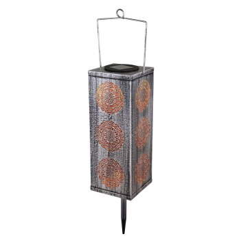 Globo SOLAR solar light LED copper, silver, 1-light source