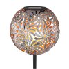 Globo SOLAR solar light LED silver, 1-light source