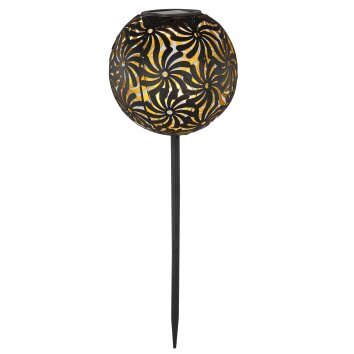 Globo SOLAR solar light LED black, 1-light source