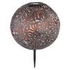 Globo SOLAR solar light LED black, 1-light source