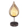 Globo SOLAR solar light LED Antique, gold, 1-light source