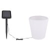 Globo SOLAR solar light LED black, white, 4-light sources, Colour changer